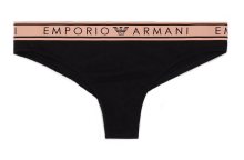 Dámské brazilky Emporio Armani 163337 3R227 černé | černá | XL