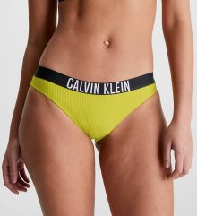 Dámské plavky Calvin Klein KW0KW01986 kalhotky | žlutá | L
