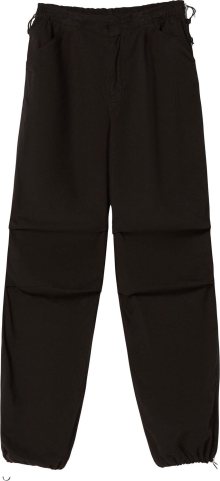 Bershka Kalhoty černá