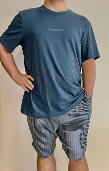 Pánské pyžamo Calvin Klein NM2177E | modrá | XL