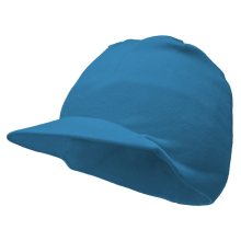 Pletex Dětská čepice s kšiltem - Modrá | 44-48