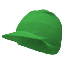 Pletex Dětská čepice s kšiltem - Zelená | 44-48