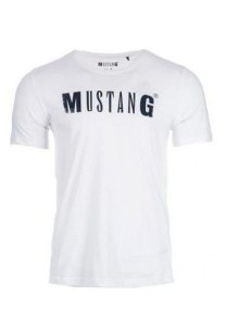 Mustang 4154-2100 T-shirt Pánské tričko XXL white