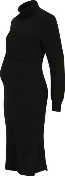 MAMALICIOUS Úpletové šaty \'Sunvik June\' černá