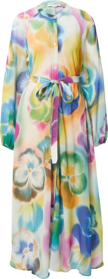 Essentiel Antwerp Košilové šaty \'Dazzling\' mix barev / offwhite