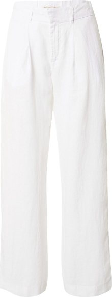 Gina Tricot Kalhoty se sklady v pase \'Denise\' přírodní bílá