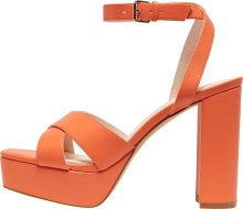 ONLY Páskové sandály \'Autum\' oranžová