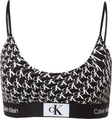 Calvin Klein Underwear Podprsenka \'Ck96 Unlined\' černá / bílá