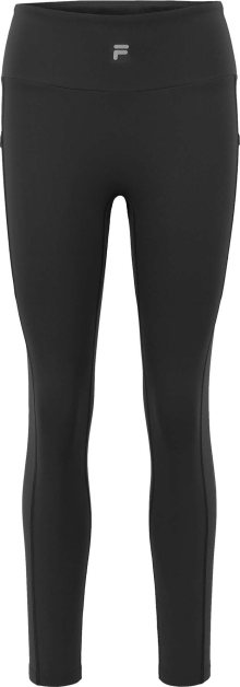 FILA Sportovní kalhoty \'RAGA\' světle růžová / černá / stříbrná