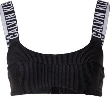 Calvin Klein Swimwear Horní díl plavek \'Intense Power\' světle šedá / černá