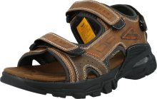 Dockers by Gerli Sandály hnědá / černá