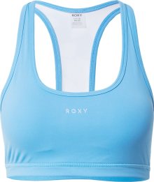 ROXY Sportovní podprsenka \'SEE THE GOOD\' azurová / světlemodrá / bílá