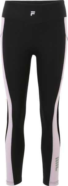 FILA Sportovní kalhoty \'REDON\' světle šedá / černá / stříbrná