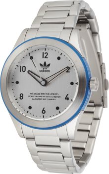 ADIDAS ORIGINALS Analogové hodinky \'CODE THREE\' stříbrně šedá