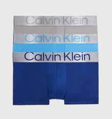 Pánské boxery Calvin Klein NB3074A 3 KUSY | modrá | XL