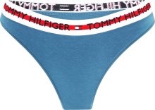 TOMMY HILFIGER Kalhotky námořnická modř / kouřově modrá / ohnivá červená / bílá