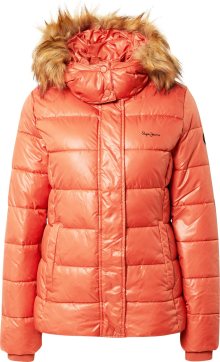 Pepe Jeans Zimní bunda \'JUNE\' světle červená / černá