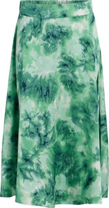 OBJECT Sukně \'Sumai Celeste\' zelená / tmavě zelená