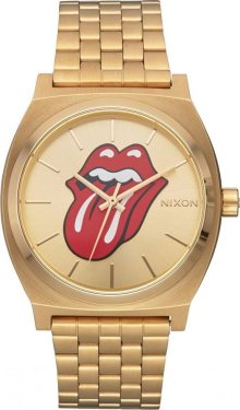 Nixon Analogové hodinky \'Rolling Stones\' zlatá / červená / černá / bílá