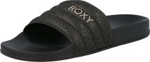 ROXY Pantofle pudrová / černá