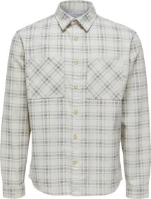 SELECTED HOMME Košile \'Finn\' modrá / šedá / bílá