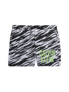 Calvin Klein Swimwear Plavecké šortky \'Intense Power\' svítivě zelená / černá / bílá