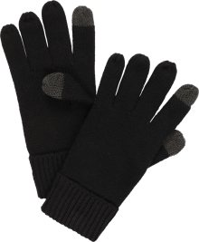 HUNTER Prstové rukavice šedá / černá