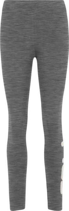 FILA Sportovní kalhoty \'BAEK\' šedý melír / bílá