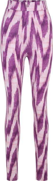 FILA Sportovní kalhoty \'CALLA\' světle fialová / tmavě fialová / růže / bílá