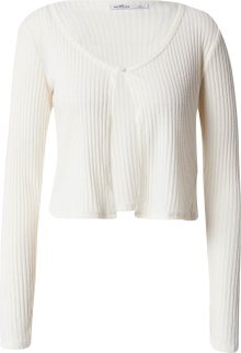 HOLLISTER Kardigan barva bílé vlny