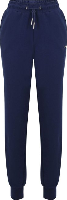 FILA Sportovní kalhoty námořnická modř / bílá