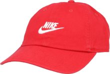 Nike Sportswear Kšiltovka \'H86\' červená / bílá