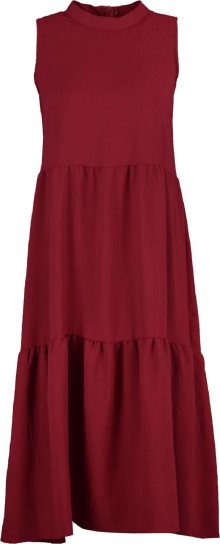 Trendyol Letní šaty vínově červená