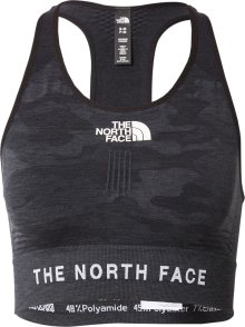 THE NORTH FACE Sportovní top antracitová / černá / bílá