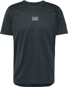 new balance Funkční tričko tmavě šedá / černá / bílá
