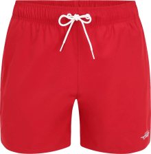 HOLLISTER Plavecké šortky červená / bílá