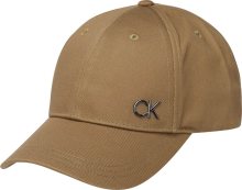 Calvin Klein Kšiltovka tmavě béžová