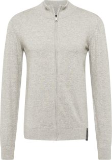 INDICODE JEANS Kardigan šedý melír