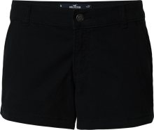 HOLLISTER Chino kalhoty černá