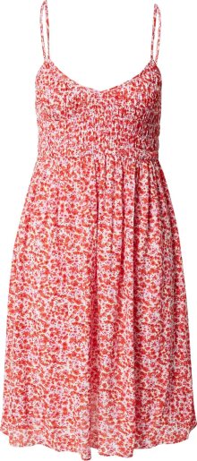 Hailys Letní šaty \'Naomi\' noční modrá / růžová / světle červená / offwhite