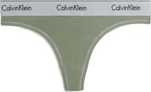 Calvin Klein Underwear Tanga šedá / zelená / černá