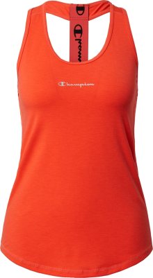 Champion Authentic Athletic Apparel Sportovní top šedobéžová / oranžově červená