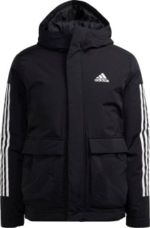 ADIDAS SPORTSWEAR Outdoorová bunda černá / bílá