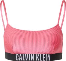 Calvin Klein Swimwear Horní díl plavek magenta / černá / bílá