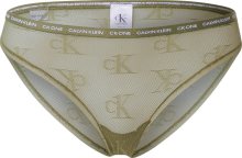 Calvin Klein Underwear Kalhotky olivová / bílá