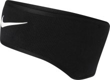 NIKE Sportovní čelenka černá / bílá