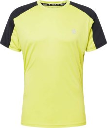 DARE2B Funkční tričko \'Discernible II\' svítivě žlutá / stříbrně šedá / černá