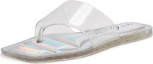 Katy Perry Žabky \'THE GELI SLIDE THONG\' stříbrná / průhledná