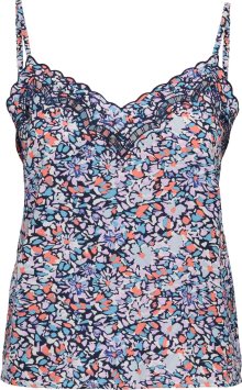 JDY Top \'SERENA\' noční modrá / šeříková / oranžová / černá