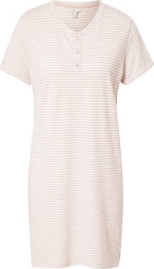 ESPRIT Noční košilka pink / bílá